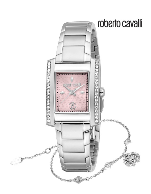Roberto Cavalli Ladies Watch with Bracelet